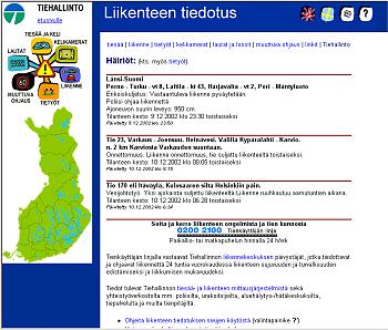 Liikenteen tiedotus